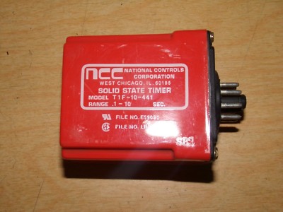 NEW  NCC T1F-10-441 Solid State Timer .1-10 sec  *FREE SHIPPING*