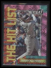 2022 Donruss #THL-11 Manny Machado The Hit List Pink Fireworks