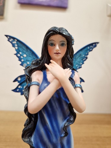 FAIRY ELFEN FEES FATA FATINA HADAS IN PIEDI BLU NOTTE NO LES ALPES - Imagen 5 de 9