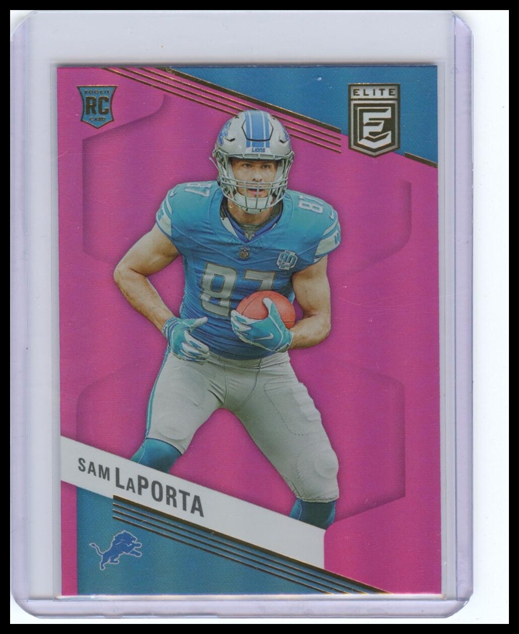 2023 Donruss Elite #180 Sam LaPorta Pink