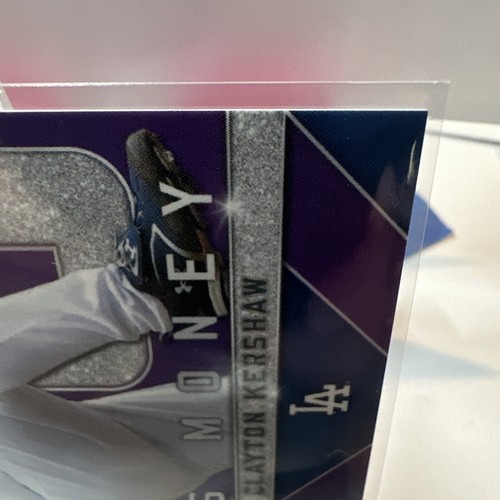 2022 Topps X Wander Franco Collection Clayton Kershaw, Purple 20 is Money 17/25 - Bild 7 von 12