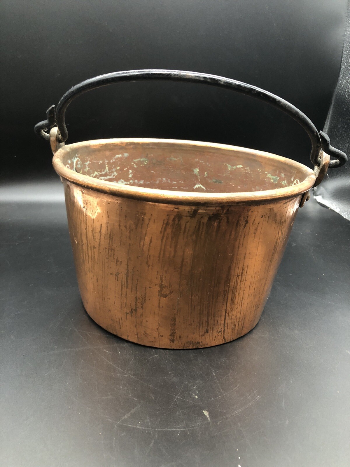 Antique COPPER APPLE BUTTER/CANDY KETTLE D Picking Co Bucyrus, Ohio eBay