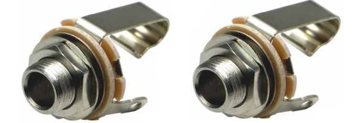 Gold Color - 1/4" Jack - Pure Tone, Stereo, Double Open
