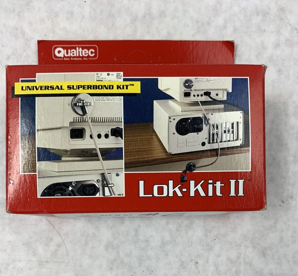 Qualtec Data Products Inc, Stop Theft, PC Security System, Lok-Kit ll-Part 06401 - Image 3 of 4