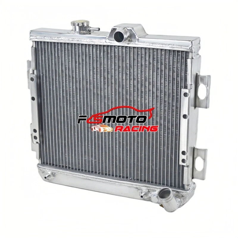 Radiador de aluminio para 1985-1992 Plymouth Colt/Dodge Colt/Eagle Vista/Summit 1,5 L Foto 3 de 4