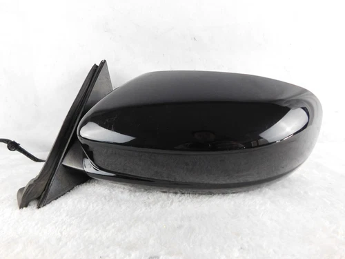 2011-2014 Dodge Charger Driver Left Power Mirror Gloss Black OEM BLIND SPOT