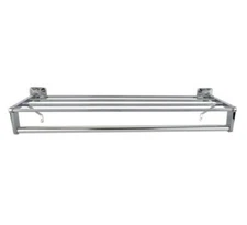 Towel Shelf with Towel Bar in Polished Chrome PH924K-CP