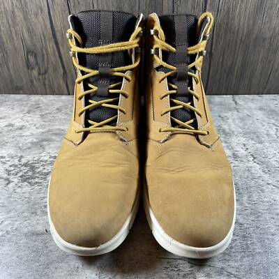 Timberland Hoverlite Brown Tan Leather Boots Men