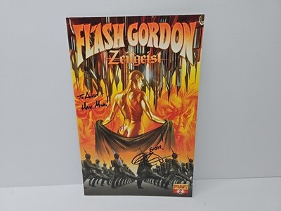 Flash Gordon: Zeitgeist #2 Signed Eric Trautmann Alex Ross Cover A Very Good VG