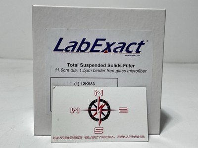 Lab Exact 12K983 Total Suspended Solids Filter; 11cm Dia, 0.43mm Thick