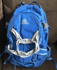 Gregory Targhee 32 Vertflex Backpack Day pack Blue EUC
