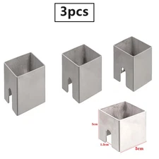 3Pcs Stainless Steel Spacers Easy Spacer Camping Grills for Barrels Grills Plate