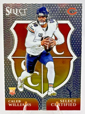 2024 Panini Select - Select Certified Rookies Caleb Williams #1 (RC)