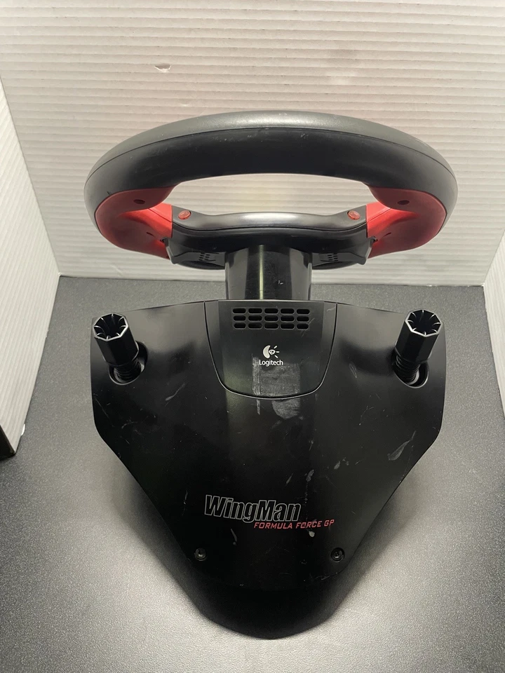 Volante Logitech WingMan Formula GP USB Rojo *Probado* ¡Solo volante! Foto 2 de 4
