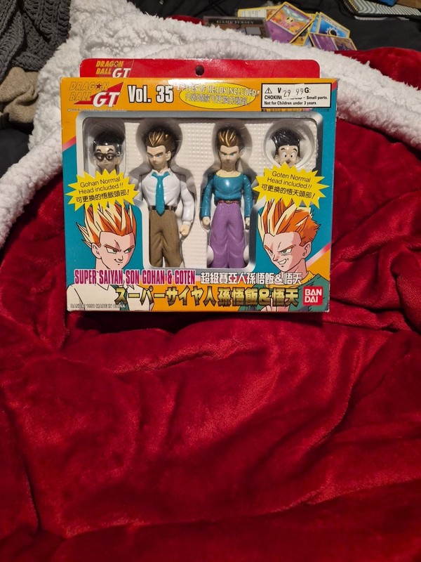 NEW RARE Dragon Ball GT Z Super Battle Collection Vol 35 - Gohan & Goten Figures