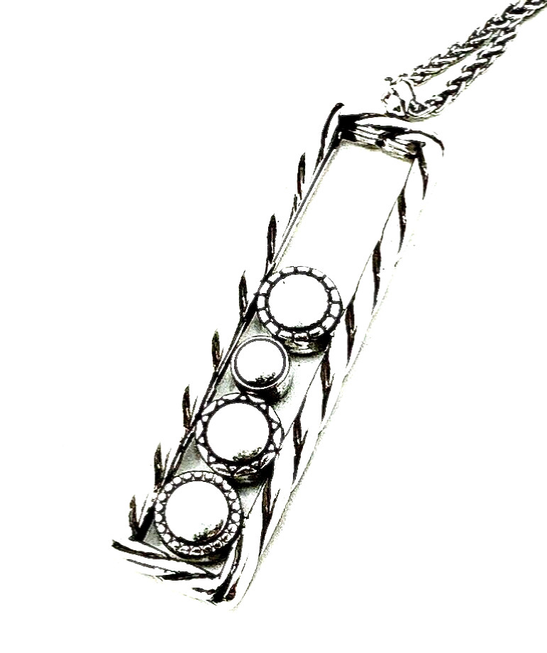 BRIGHTON HALO RHYTHM TANZANITE PURPLE BLUE HUES SWAROVSKI CRYS LONG NECKLACE✨RET View 6