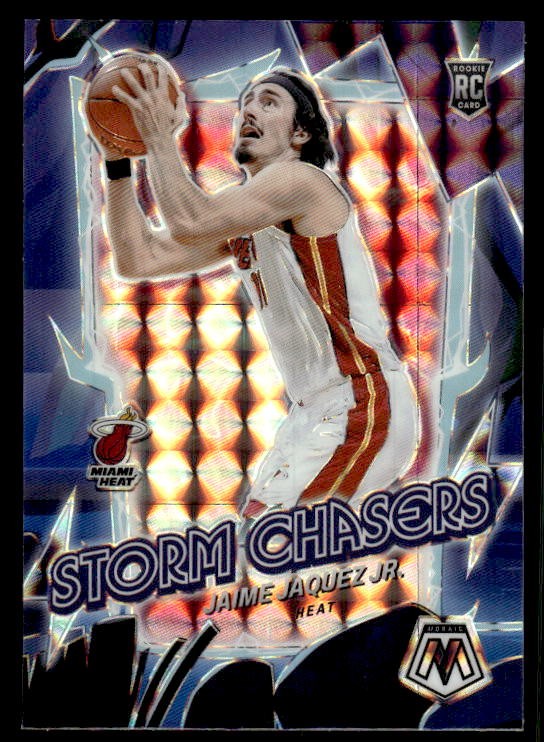 Jaime Jaquez Jr. 2023-24 Panini Mosaic Storm Chasers RC #8 Miami Heat ESE