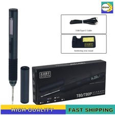 Estación de Soldadura Eléctrica Inteligente T80 100W con Punta de Soldadura T80-KU