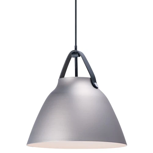 Maxim 11356 Nordic 1 Light 14" Aluminum Pendant - Picture 1 of 14