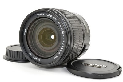 [TOP NEUWERTIG] Canon EF-S 15-85mm F3.5-5.6 IS USM Zoomobjektiv für EOS aus...