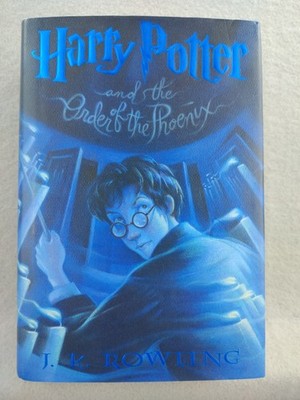 Harry Potter and The Order of the Phoenix Book 1st American Edition With Error
