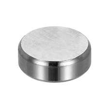 30x10mm Steel Bench Block, Steel Block Metal Bench Block No Holes, Round