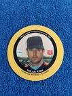 Nolan Ryan Rare Vintage Cadaco All Star Baseball Game Disc Card Astros