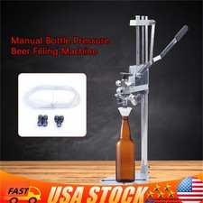 Manual Beer Filler Manual Beer Filling Machine Counter Pressure Bottle Filler
