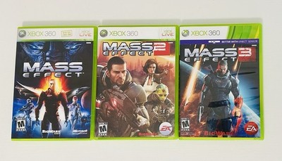 Microsoft Xbox 360, Mass Effect 1, 2, & 3 Trilogy Bundle: Authentic & Tested!