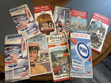 Vintage Lot of Old Maps 1960s- Worlds Fair-Ne...