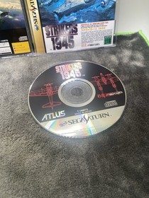 Strikers 1945 - Sega Saturn - Japan Import - With Spine Card. No Reg Card.