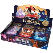 Disney lorcana first chapter booster box