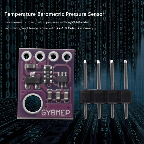3Pcs BMP280 5V Modulo Sensore di Pressione Barometrico Temperatura Digitale,5099 - Foto 7 di 8