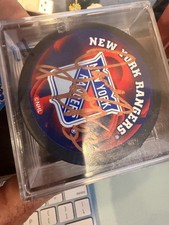 Tony Amonte New York Rangers Signed Autographed Hockey Puck NHL
