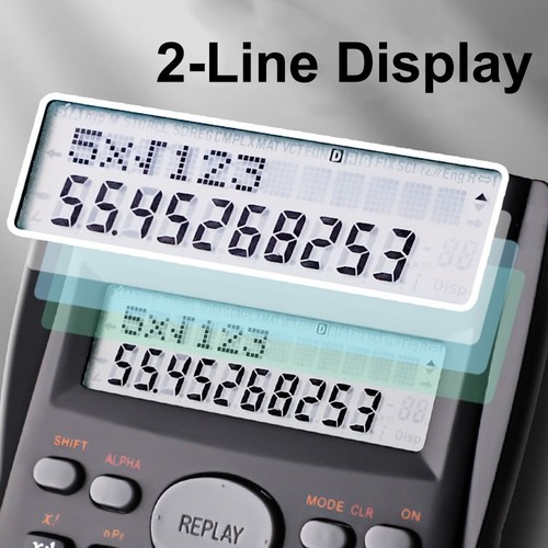 240 Functions Engineering Scientific Calculator for Student and Teacher - Bild 5 von 12