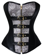 Charmian Corsetto Steampunk senza stecche spirale donna XXL — Elastan 82%