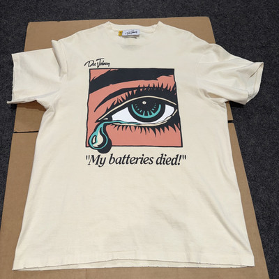 Gallery Dept x Doc Johnson Tee Size Medium  My Batteries Died   PREOWNED