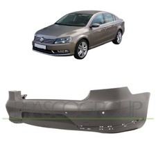 Stoßstange hinten für VW Passat B7 Limousine 2010-2014 Stoßfänger grundiert PDC