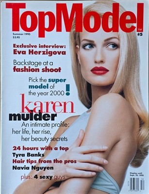 TOPMODEL MAGAZINE TOP MODEL - SUMMER 1995 - KAREN MULDER