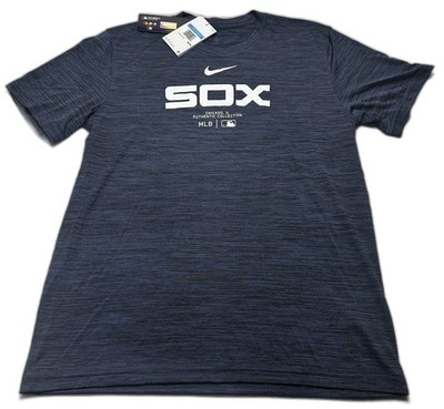 Chicago White Sox Nike Authentic Collection Velocity Shirt Center Swoosh NWT New