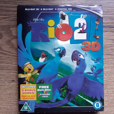 RIO 2 - Blu-ray 3D + Blu-ray + Digital HD
