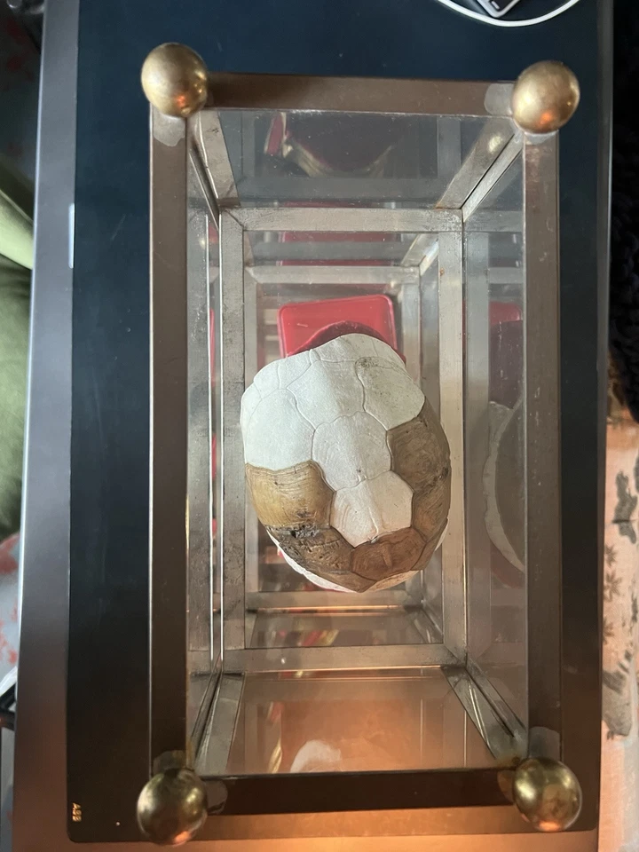 Vitrina de mesa antigua Foto 3 de 4