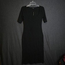 NEW Banana Republic Women's S Square Neck Bodycon Midi Dress NWT