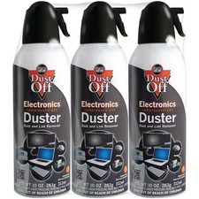 3 PACK COMPRESSED AIR DUSTER 10oz   Falcon Dust-Off Spray Cleaner for Electronic