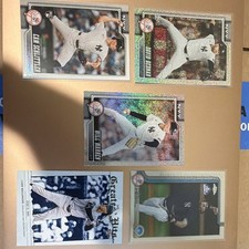 Topps Chrome 2023 New York Yankees Cody Bellinger Will Warren Card Lot