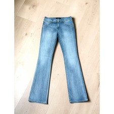 Hudson Jeans Beth Baby Bootcut Western Flap Pocket Light Blue Jeans Size 28