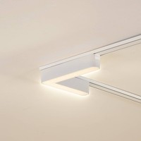 Lindby Led 'Lumaro 48V' (Modern) In Weiß (1 Flammig, ), Wohnzimmerleuchte