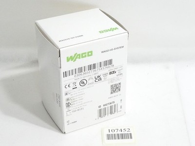 Wago 750-8101 Controller PFC100 2x ETHERNET / Neu OVP versiegelt