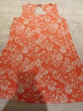 George Dress Size 16 Shift Sheath A-Line Flattering Floral Holiday tp101#