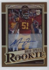 2021 Legacy Rookies Premium Penmanship Bronze 53/100 Marlon Tuipulotu Auto 0x1